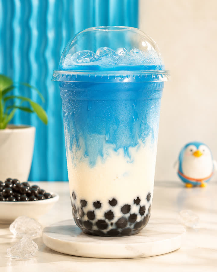 Blue Whale, a Bubble Tea Shop signature drink